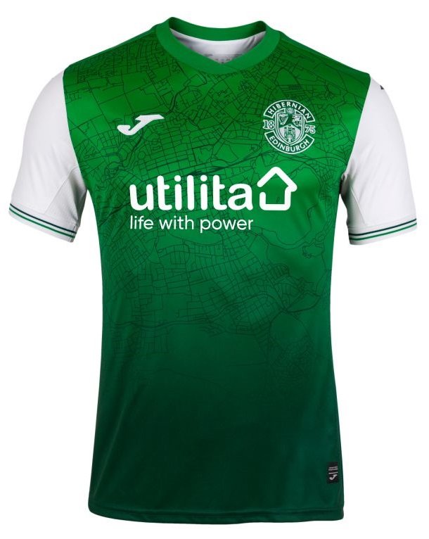 Camisa I Hibernian 2021 2022 JOMA oficial